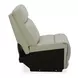 Carrington Baja Stone Leather 6 Piece Modular Zero Gravity Triple Power Reclining Sectional with Console and USB Charging