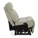 Carrington Baja Stone Leather 6 Piece Modular Zero Gravity Triple Power Reclining Sectional with Console and USB Charging