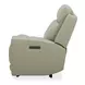 Carrington Baja Stone Leather 6 Piece Modular Zero Gravity Triple Power Reclining Sectional with Console and USB Charging