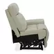 Carrington Baja Stone Leather 6 Piece Modular Zero Gravity Triple Power Reclining Sectional with Console and USB Charging
