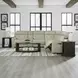 Carrington Baja Stone Leather 6 Piece Modular Zero Gravity Triple Power Reclining Sectional with Console and USB Charging