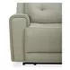 Carrington Baja Stone Leather 6 Piece Modular Zero Gravity Triple Power Reclining Sectional with Console and USB Charging