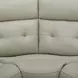 Carrington Baja Stone Leather 6 Piece Modular Zero Gravity Triple Power Reclining Sectional with Console and USB Charging