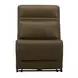Cooper Camel Leather 6 Piece Modular Zero Gravity Triple Power Reclining Sectional with Console and USB Charging