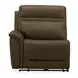 Cooper Camel Leather 6 Piece Modular Zero Gravity Triple Power Reclining Sectional with Console and USB Charging
