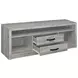 Burke Grey Driftwood TV Console