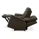 Collins York Chestnut Leather Zero Gravity Triple Power Reclining Living Room Set