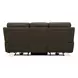 Collins York Chestnut Leather 89" Zero Gravity Triple Power Reclining Sofa with USB Charging