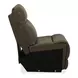 Collins York Chestnut Leather Modular Zero Gravity Triple Power Reclining Sectional with Console and USB Charging