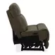 Collins York Chestnut Leather Modular Zero Gravity Triple Power Reclining Sectional with Console and USB Charging