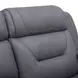 Langford Aline Blue Gray Leather 91" Zero Gravity Power Reclining Sofa with USB Charging and LED