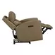 Camden Aline Toast Leather Triple Power Zero Wall Reclining Living Room Set with USB Charging