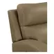 Camden Aline Toast Leather 89" Triple Power Zero Wall Reclining Sofa with USB Charging