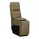 Camden Aline Toast Leather Modular Triple Power Zero Wall Reclining Sectional with Console and USB Charging