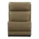 Camden Aline Toast Leather Modular Triple Power Zero Wall Reclining Sectional with Console and USB Charging