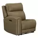 Camden Aline Toast Leather Modular Triple Power Zero Wall Reclining Sectional with Console and USB Charging