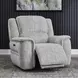 Clayfield Galactic Parchment Zero Gravity Triple Power Recliner with USB Charging
