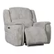 Clayfield Galactic Parchment Zero Gravity Triple Power Reclining Living Room Set
