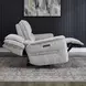 Clayfield Galactic Parchment 91" Zero Gravity Triple Power Reclining Sofa with USB Charging