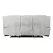 Clayfield Galactic Parchment 91" Zero Gravity Triple Power Reclining Sofa with USB Charging