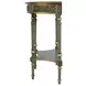 Danelle Royal Pastel Green Demilune Console Table