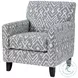 Wowza Chevy Storm Rounded Arms Accent Chair