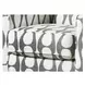 Countour Natural Gray and White Performance Fabric Upholstered Accent Chair