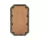 Charlene Watercolor Print Rectangular Wall Mirror