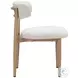 Bege White Dining Chair
