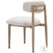 Bege White Dining Chair