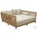 Teras Beige And Natural Daybed