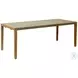 Kata Brown Gray And Natural Rectangular Outdoor Dining Table