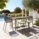 Rio Green Upholstered Outdoor Bar Stool Set of 2