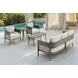Foret Brown Outdoor Square Side Table
