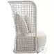 Hudu Beige Accent Chair