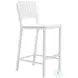 Kayu White Stackable Bar Stool