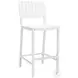Kayu White Stackable Bar Stool