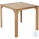 Riviera Natural Outdoor Extendable Rectangular Dining Table