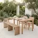 Mizuya Brown Outdoor Dining Chair