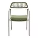 Rio Green Upholstered Outdoor Dining Chair Set of 2