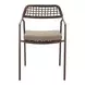 Rio Brown Upholstered Outdoor Dining Chair Set of 2