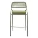 Rio Green Upholstered Outdoor Bar Stool Set of 2