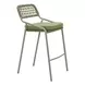 Rio Green Upholstered Outdoor Bar Stool Set of 2