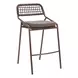 Rio Brown Upholstered Outdoor Bar Stool Set of 2