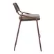 Rio Brown Upholstered Outdoor Bar Stool Set of 2