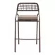 Rio Brown Upholstered Outdoor Bar Stool Set of 2