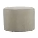 Moxy Green Upholstered Outdoor Round Ottoman