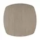 Foret Brown Outdoor Square Side Table