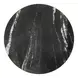 Batu Black and Gold Outdoor 35" Round Glass Top Dining Table