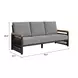 Naru Gray Outdoor 80" Sofa